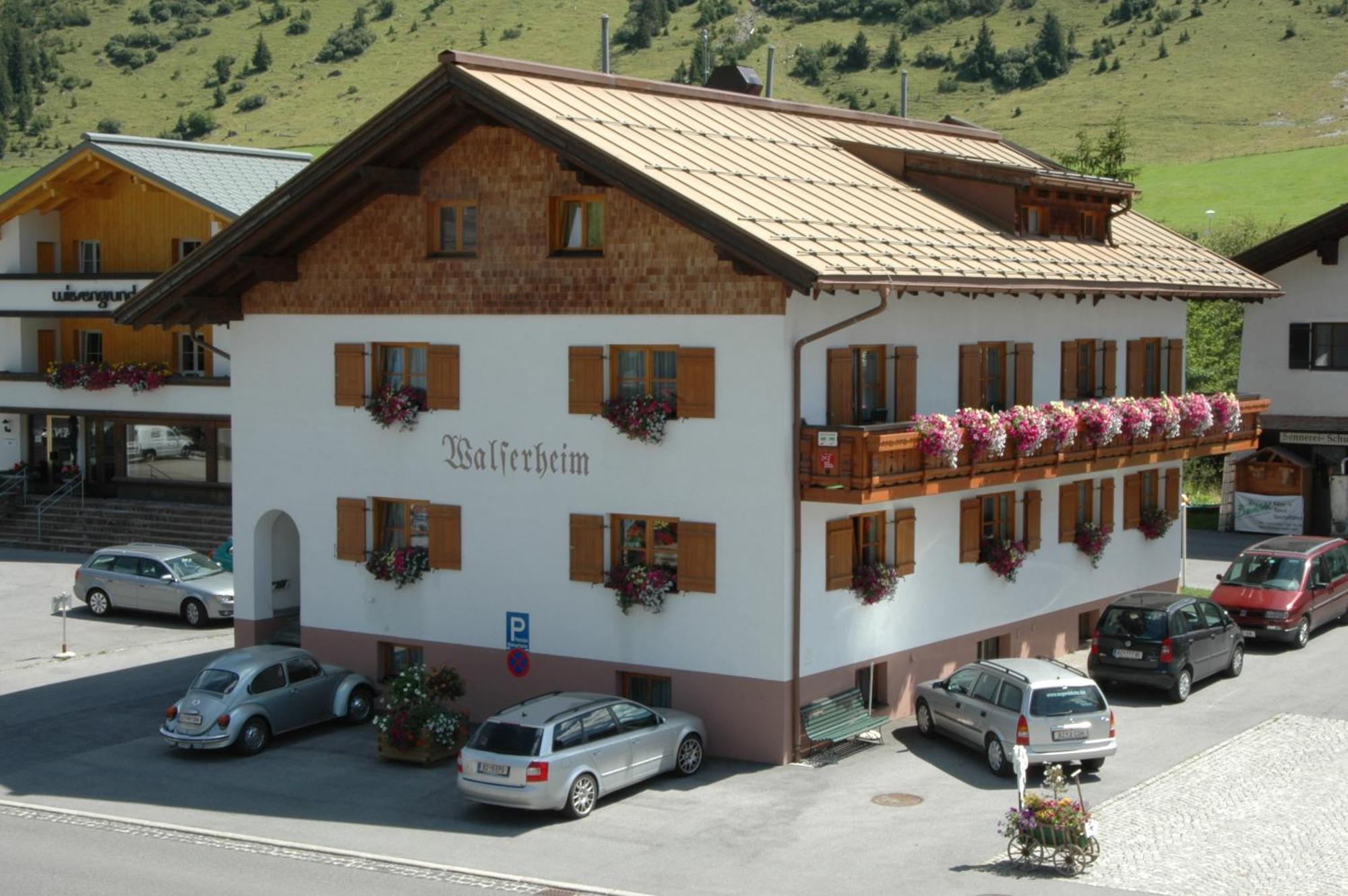 Pension Walserheim Lech Buitenkant foto