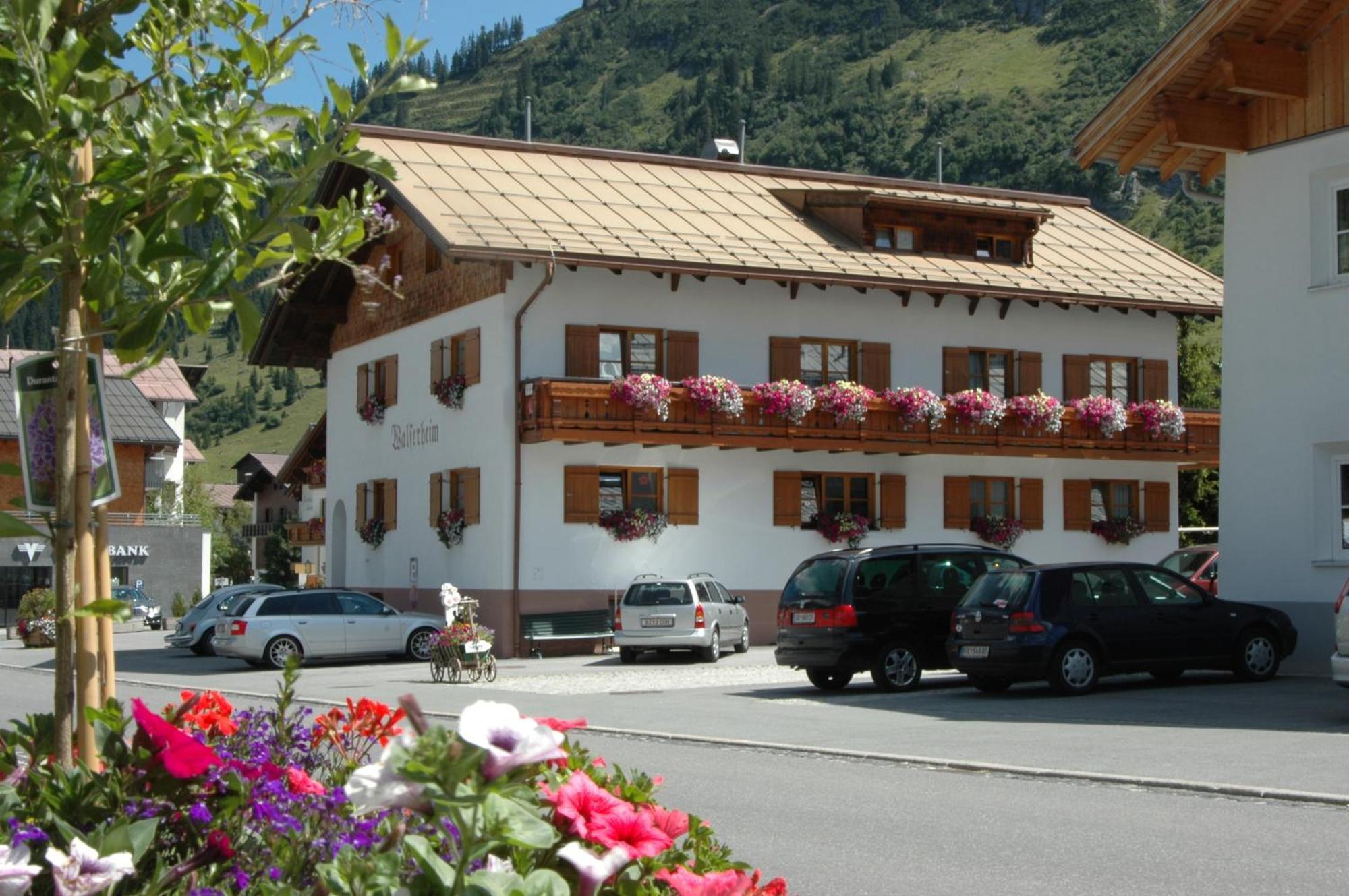 Pension Walserheim Lech Buitenkant foto